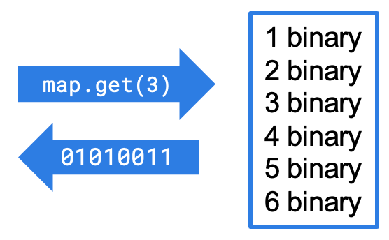 binary in-memory format