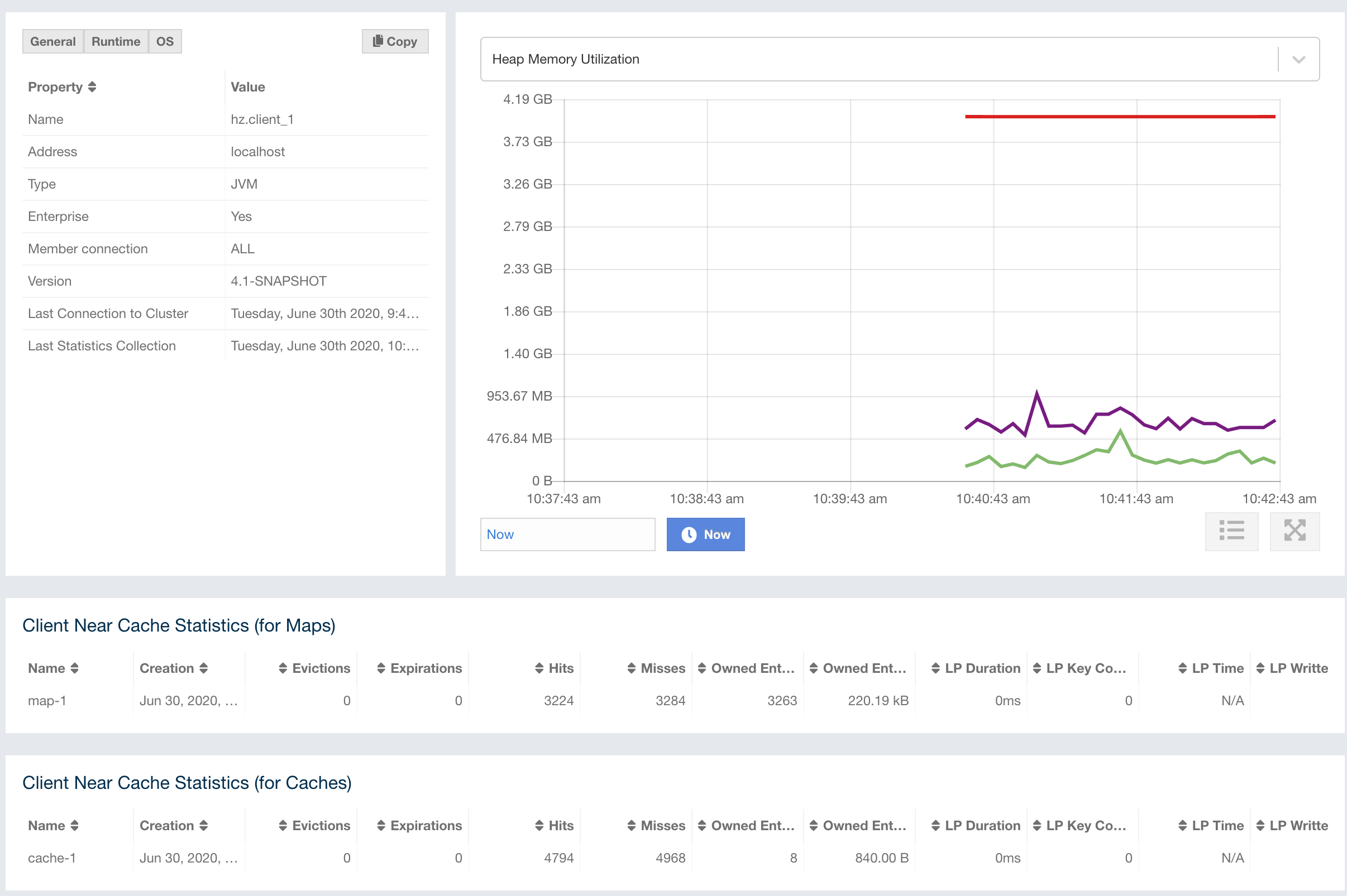 Monitoring Client Detailed