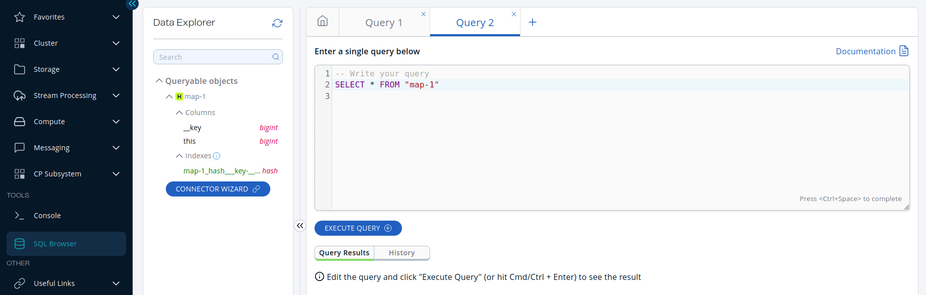 SQL Browser Queryable Objects