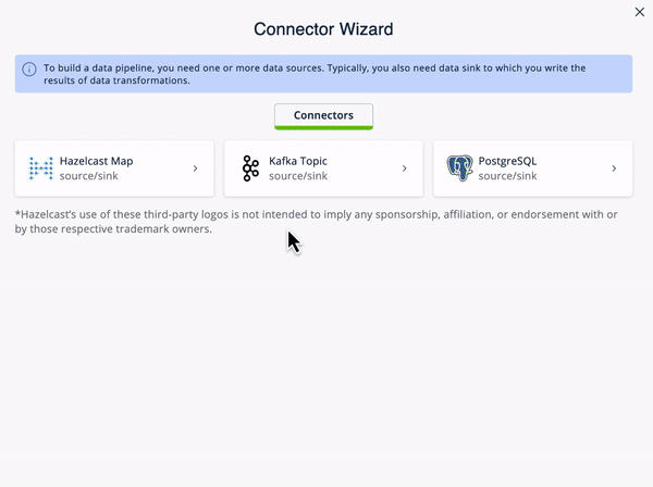 Walkthrough of Connection Wizard